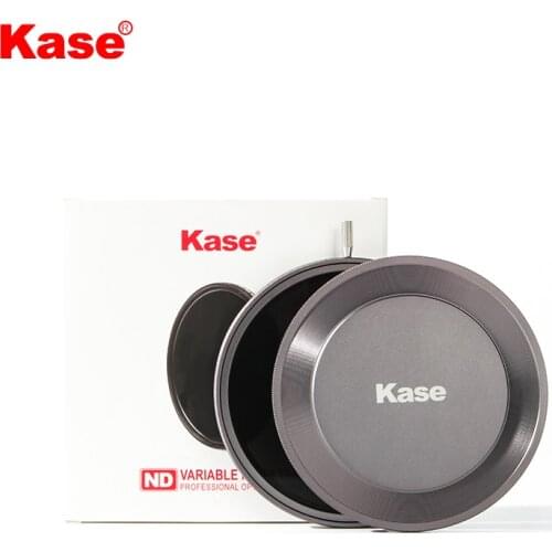 Kase ND2-5 / ND6-9 / ND3-1000 Variable Neutral Density Filter With Magnetic Lens Cap