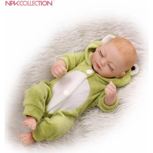 25CM hot premie newborn sweet small real soft gentle touch boneca reborn baby doll cute Christmas gift for children