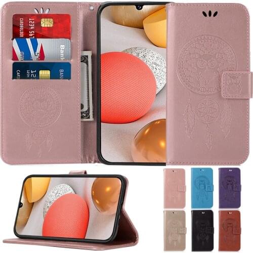 Magnetic Leather Wallet Phone Case For Samsung Galaxy A42 A32 A12 S20 FE A51 A71 Note 20 Ultra A21 S10 Plus Full Body Back Cover