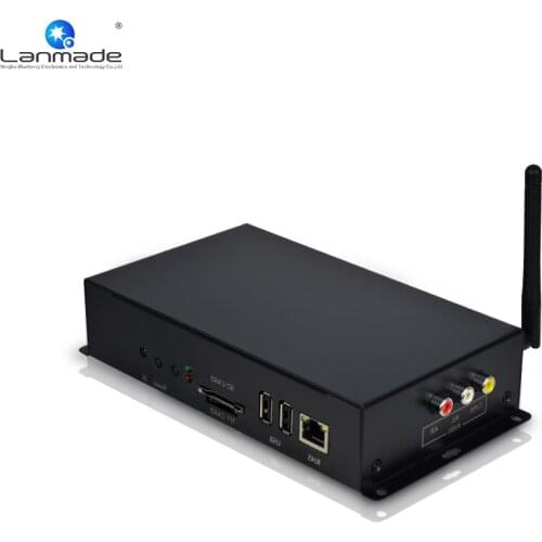 MPC3188-AVIN Time switch network video player website portable digital signage usb media player 12v android network media player