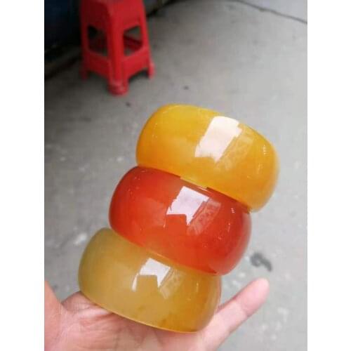 Class A natural Xinjiang golden silk jade bracelet handcarved emerald bracelet women real jade bracelets jewelry gift bracelets