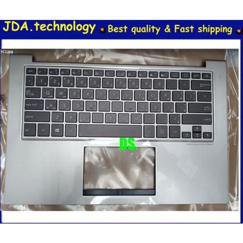 New/orig Palmrest topcase Latin keyboard For Asus UX32 UX32A UXUX32E UX32V UX32VD Upper cover US version backlit