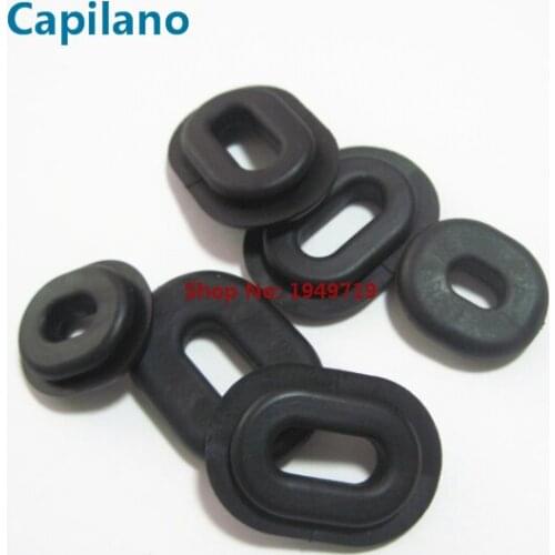 Motorcycle CG125 plastic side cover gromment rubber seal pad for Honda 125cc CG 125 buffer seal parts