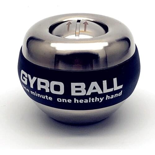 Self-starting Gyroscope Ball Wrist Power Ball Metal Forear Arm Muscle Exerciser Strengthener Rotor Gym Hand Exerciser Gyro Ball