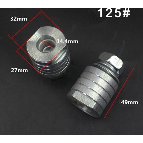 100mm/125mm Type Lock Nuts Angle Grinder Conversion Slotting Machine Slotting Flange Nut Inner Outer Flange Nut Kit