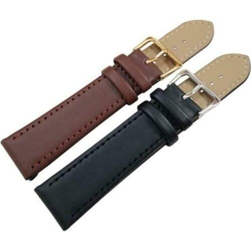 Universal Watch Strap 14-22mm Replacement Adjustable Faux High Quality 22cm Leather Wrist Watch Band Strap Watchbands