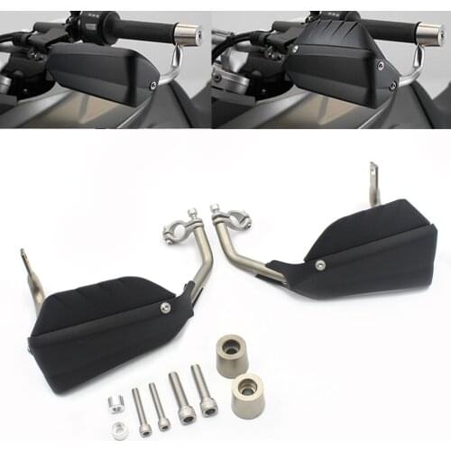 Paramani +Staffe Motorcycle Black Handguards Wind Deflectors Per BMW F650GS F800GS /ADV 2008 2009 2010 2011 2012