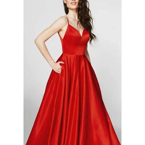 Halter Neck 2020 Sexy Backless Front Split Satin A-line Prom Party Dress vestidos de festa longo платья для выпускного