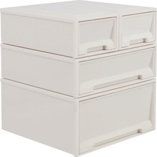 1:6 Mini Model doll house Large four-piece suit drawer storage box 25012