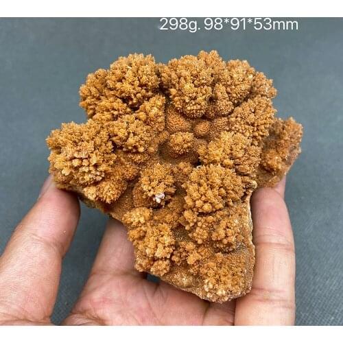 100% natural Orange Calcite mineral specimen stones and crystals healing crystals quartz gemstones free shipping