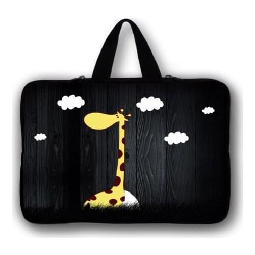 Giraffe Computer Bag Handle 17 15.4 15.6 15 13 12.3 11.6 10 9.7 Laptop 14 inch Bag Carry Case For Toshiba Huawei Matebook
