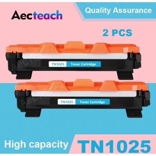 Aecteach TN1025 Black Toner Cartridge Compatible For Brother TN1030 TN1050 TN1060 TN1070 TN1075 HL-1110 1210 MFC-1810 DCP-1510