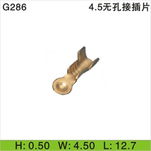Free shipping 1000pcs Car Electronics & Motorcycle Accessories & Parts G286 Female terminal connector