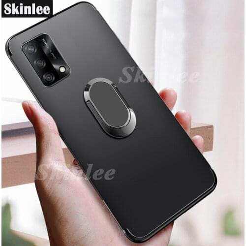 Skinlee Case For Realme GT 5G Ultra Thin Back Matte With Magnetic Attraction Ring Soft Cover For Realme GT Master Edition Case