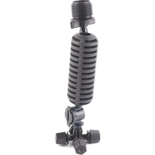 5-30sets Irrigation Kits Black Foggy Sprinkler With 4/7mm Hose Connector 1/2 Male Thread Atomized Sprinkler garden Irrigation