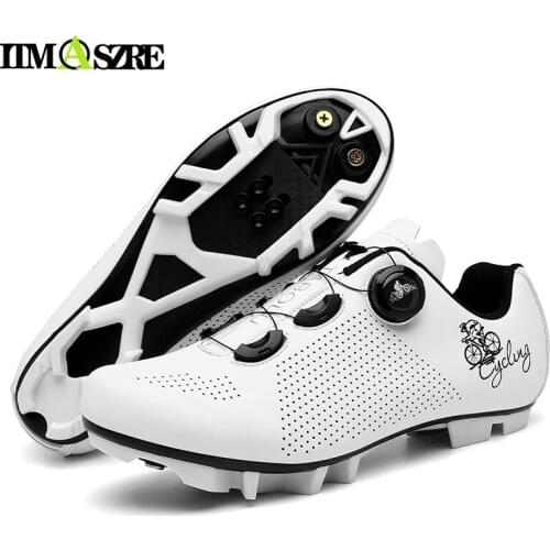 Mountain bike shoe Cycling men MTB flat sneaker male Cleat shoes woman speed road bike biking spd triathlon bicycle riding Sport