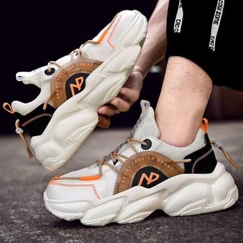 Men Casual Shoes Autumn Winter New Couple Shoes Thick bottom Outdoor Men Fashion Sneakers Breathable Damping Men Vulcanize Shoes