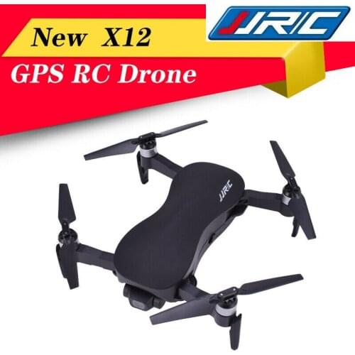 JJR/C X12 GPS Drone 5G WiFi FPV Brushless Motor 4K HD Camera GPS Dual Mode Positioning Foldable RC Drone Quadcopter RTF