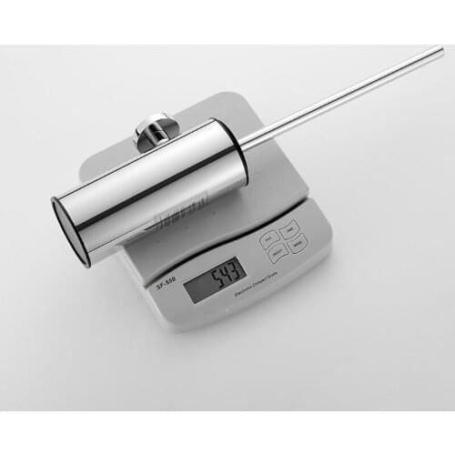 K1KA Floor/Wall Mounted Toilet Brush Bathroom Stainless Steel Toilet Cleaning Brush Rustproof Durable Light Luxury Style