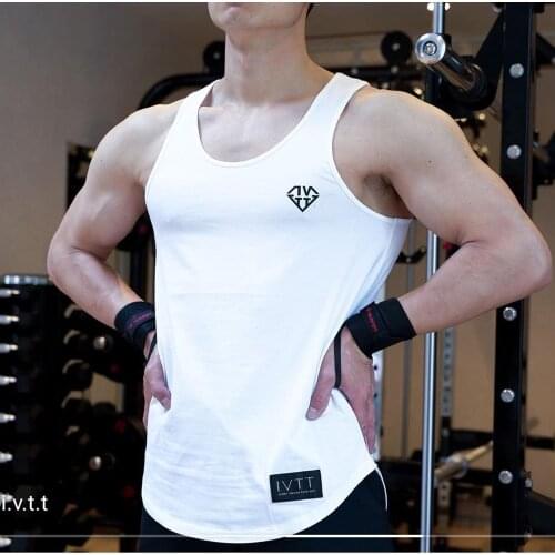 2021 New Mens Underwear Cotton Tank Top Men High Quality Bodybuilding Singlet Sleeveless Slim Fit Vest Men Tank Tops