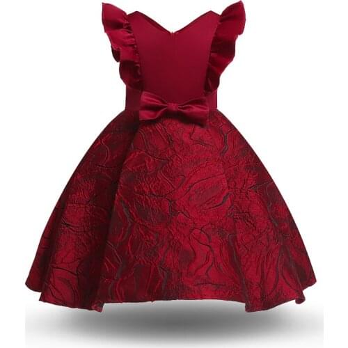 Baby Girls Clothes 2020 Kids Tutu Birthday Party Dress for Girls Infant Children Bridesmaid Elegant Dress for Girls