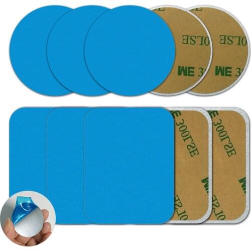 OVHVO For Magnetic Car Phone Holder Metal Plate disk iron sheet For Magnet Mobile Phone Holder Car Stand Mount 5pcs/3pcs /1pcs