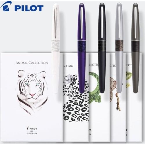 Pilot 88G Animal Pattern Fountain Pen Ink Gift Box Set FP-MR2 Student Calligraphy Practice Adult Business Office Gift Ink Pen