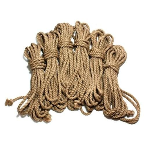100% Jute rope,Bondage Rope BDSM 26ft (8m),bondage gear