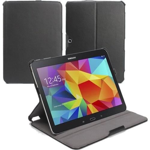 For Samsung Galaxy Tab 4 10.1 T530 T531 T535 Ultra Slim Heat Setting Flip UP and Down Leather Skin Case Sleeve Pouch Bag Cover