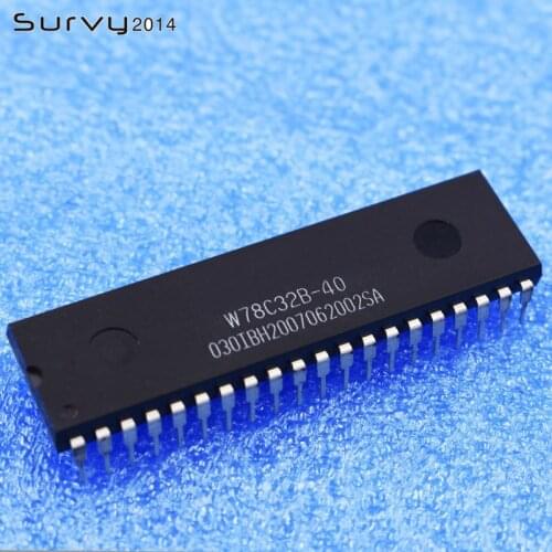 1/5PCS W78C32B-40 78C32B 40PINS WINBOND 8-Bit Microcontroller IC diy electronics