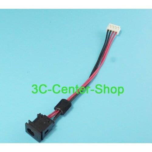 1 PCS DC Jack Connector For Toshiba Qosmio F20 F25 F25-AV205 DC Power Jack Socket Plug Cable