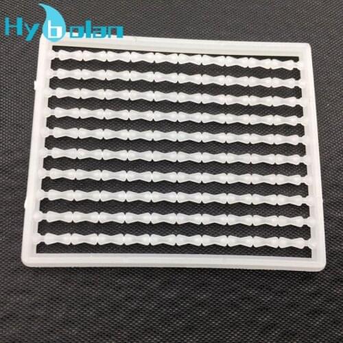 2Cards/Lot 200Pcs Carp Fishing Hair Stops For Boilie Bait Dumbell Shape Small Fishing Bobber Stop Stoppers Rig Carp Stops tool