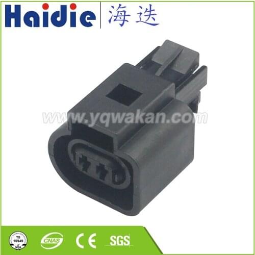 20 Sets 2 Pin Automotive Waterproof Connector ABS Speed Sensor Plug For VW Audi 6N0973702 6N0 973 702