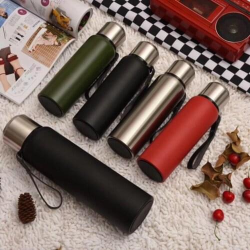 4 Color Sizes Double Wall 304 Stainless Steel Vacuum Flasks Thermos Cup Coffee Tea Milk Travel Mug Thermo Bottle Gift Thermocup