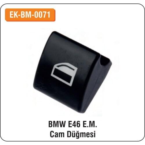 ALTEC BMW - E46 For Old Model Glass Button EK-BM-0071