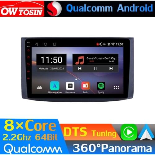 Qualcomm 8Core Android Car Media For Chevrolet Lova Aveo T250 2004-2011 GPS 360 Camera Radio CarPlay DTS DSP HIFI HDMI 4G WiFi