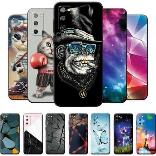 Case For Samsung Galaxy S20 Lite Case Cover For Samsung S20 Lite Cool Case Silicone Bumper For Samsung S20 Lite Soft Back Bags