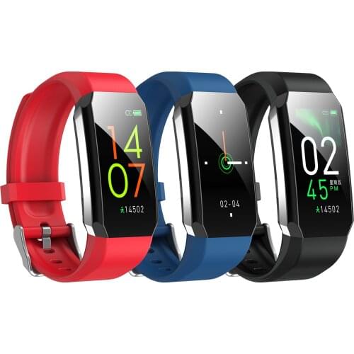 Fitness Bracelet Body Temperature Waterproof Blood Pressure Smart Band Pedometer Sleep Monitor Activity Tracker for Running