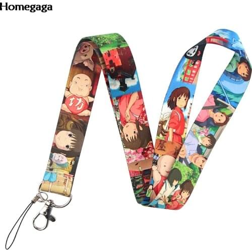 20pcs/lot Homegaga Cartoon Lanyards for Keys Whistle Camera Cute Phone Neck Strap ID Badge Holders Gift for Family D2630