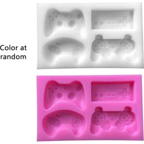 4-Styles Game Consoles Handle Pendant Silicone Resin Mold Jewelry Making Tools 203B