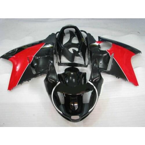 Motorcycle Fairing kit for HONDA CBR1100XX 97 98 99 00 02 03 CBR1100 XX 1997 2003 ABS Black red Fairings set