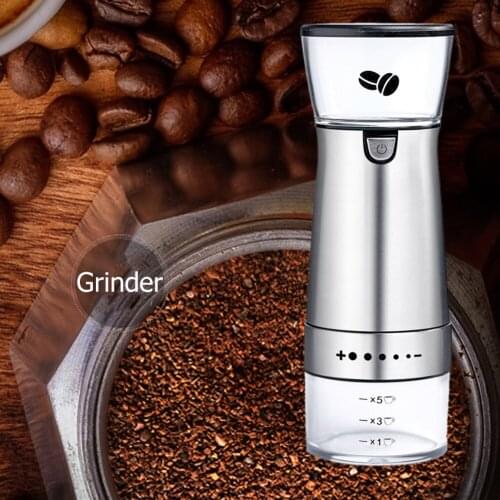Multi-functional Coffee Bean Grinders Portable Kitchen Pepper Grinding Device Household Stainless Steel Coffee Grinder