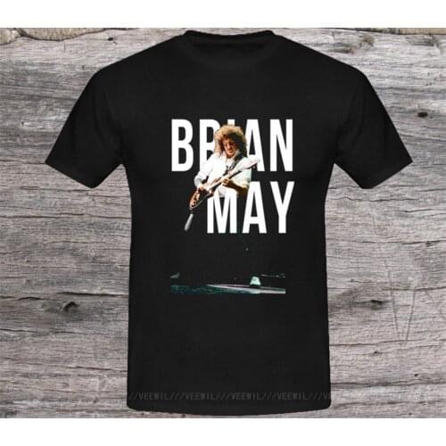 BRIAN MAY QUEEN ROCK BAND GUITARIST Mens Fitness T SHIRT Size S M L XL XXL
