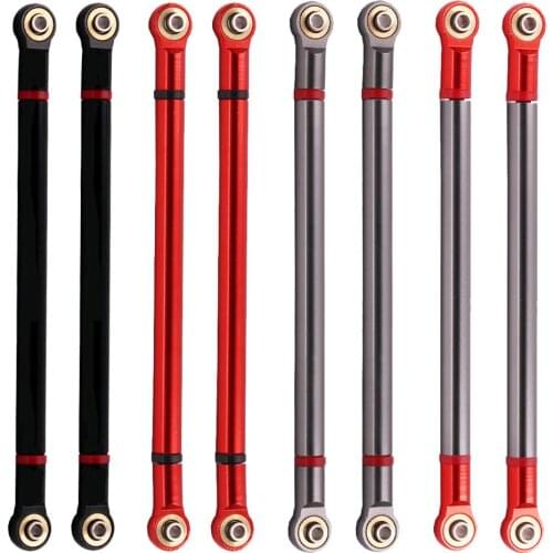 1/10 Remote Control Car Model Car Universal Full Metal Ball Joint Rod Set for SCX10 TRX4 TRX6 Accessories