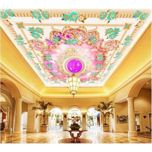 Custom photo 3d wallpaper ceiling mural High - grade decorative decorative painting 3d wall murals wallpaper for walls 3 d