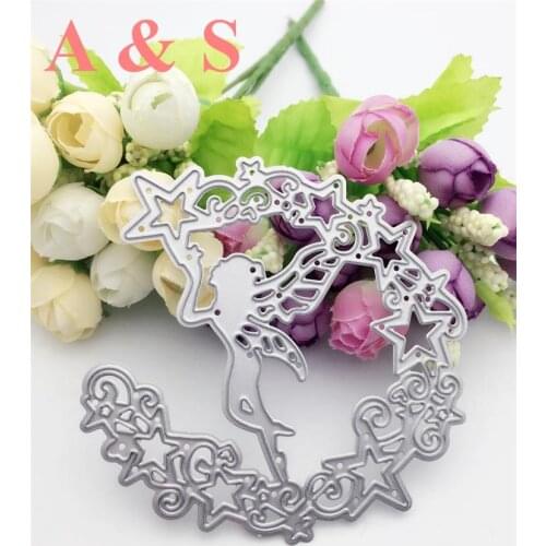 Q15 METAL CUTTING DIES Angel Scrapbook card invitation paper craft party decor embossing stencil cutter