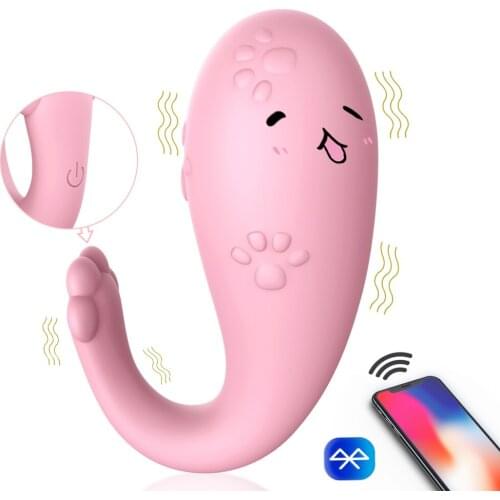 Relaxing App Controlled Vibrator Cherry Pub Bluetooth Vagina G-spot Massage 8 Frequency Adult Game Sex Toys for Women Couple