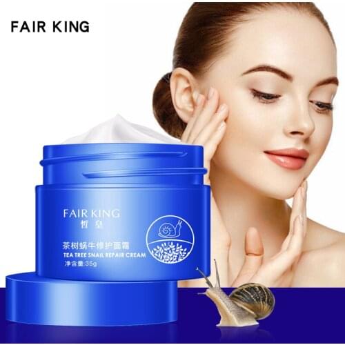 Tea Tree Snail Repair Cream Anti-aging Cream Soothing Skin Repair Moisturizing Collagen Care Essence Hyaluronic Acid Cream