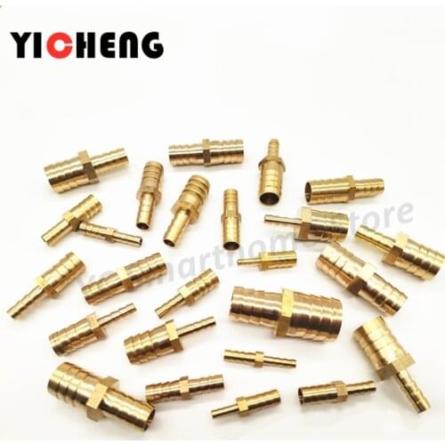 1Pcs Variable diameter straight-through adapter,Hose water pipe gas accessories,Copper pipe connecting pipe, Barb connector
