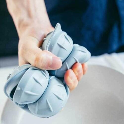 4 Round Silicone Ice Trays Spherical DIY Fruit Ice Cream Fresh Pudding Creative Tools With Lid Easy Demoulding Accessory Mold